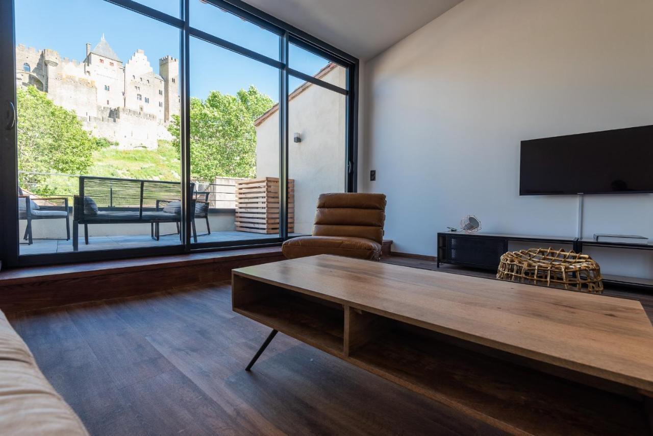 Le Loft De La Tour Pinte Apartment Carcassonne Luaran gambar